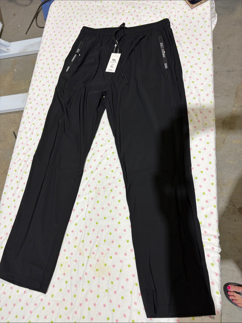Women’s Black Active Stretch Pants - Athletic Comfort